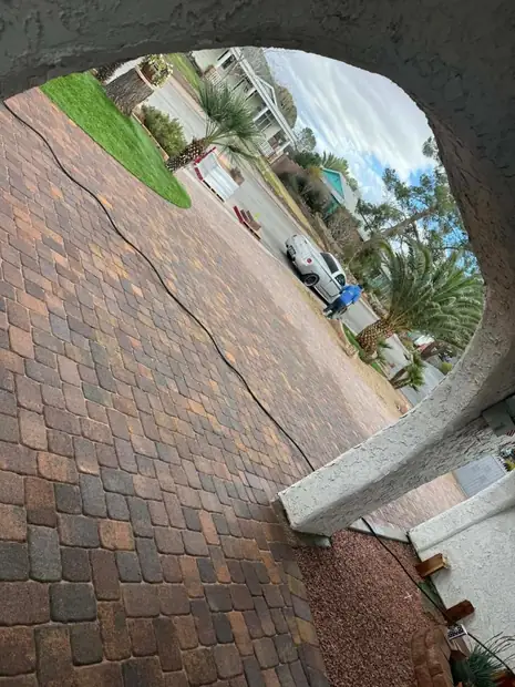 Paver driveway project